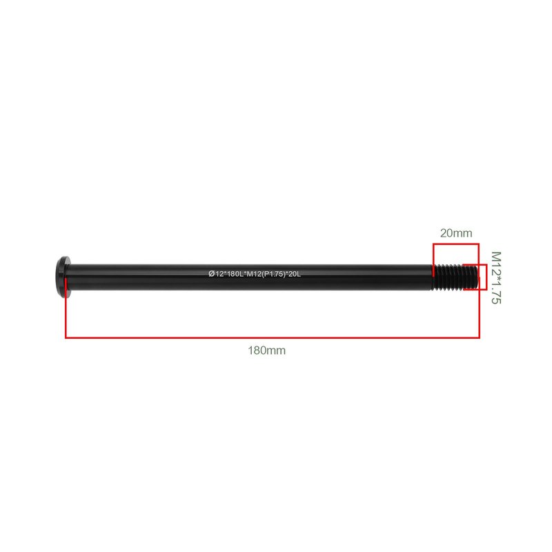 The Lord of the Tools Bike Rear Thru Axle Bike Fork Axle Compatible with Shimano E-Thru Boost Compatible with BMC Compatible with KTM Compatible with Niner Compatible with Trek