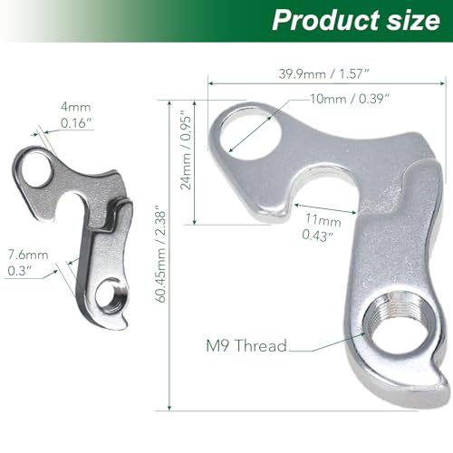 Universal Bicycle Derailleur Hanger - Adjustable Aluminum Alloy
