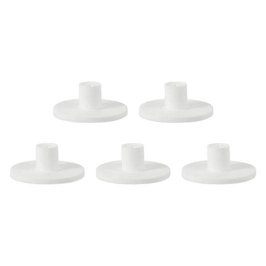 PATIKIL Rubber Golf Tee, 5 Pack 1 Inch Golf Practice Tees Training Driving Range Tee Stable Golf Ball Holder for Outdoor Indoor Hitting Mat Golf Mat, White