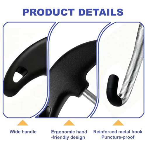 Premium Stainless Steel Skate Lace Tighteners - Silver 2-Pack