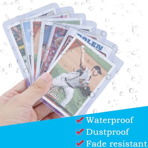 3x4 Rigid Top Loaders and Penny Sleeves for Trading Cards - 20 Count