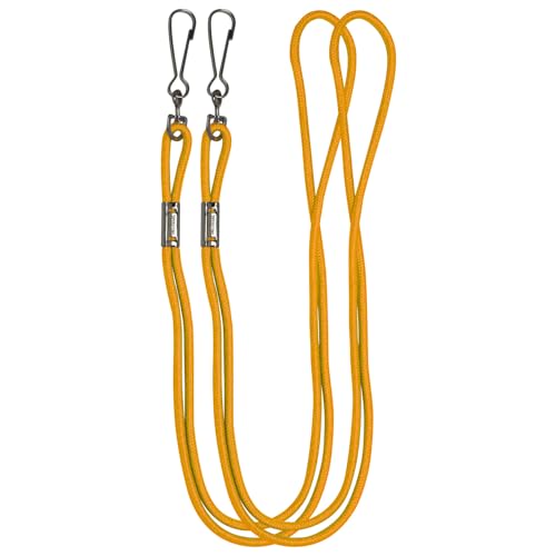 Heavy Duty Nylon Lanyards - Bulk Pack of 12 Assorted Colors