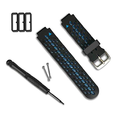 Silicone Fastener Rings for Garmin Forerunner Watches - 6-Pack