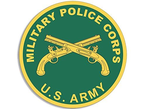 U.S. Army Military Police Corps Vinyl Sticker - 3 Inch Weatherproof Decal