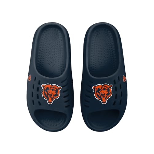Chicago Bears NFL Big Logo Chunky Slide Sandals - XL