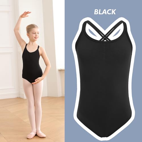 Cotton Camisole Ballet Leotard for Girls - 4XL (9-10 Years)