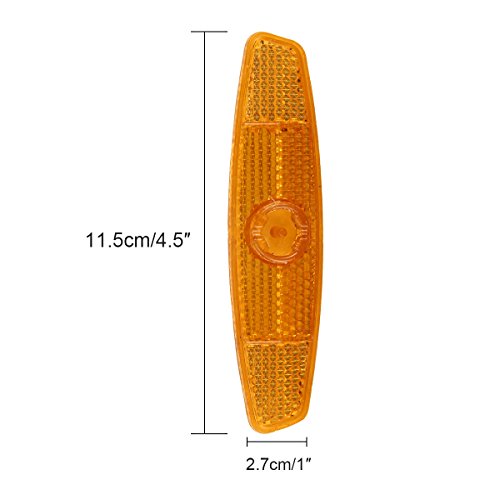 Bicycle Wheel Spoke Reflectors - Safety Warning & Decorative Bike Clips