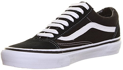 Vans Old Skool Unisex Sneakers, Black/White, 11 US Women/9.5 US Men