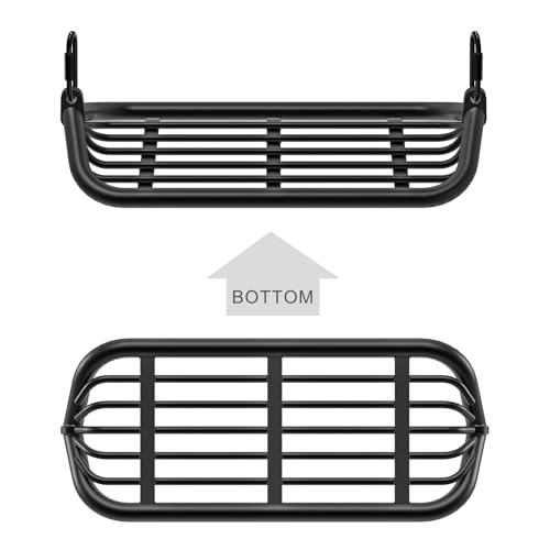 SELEWARE 17 Inch Metal Swing Seat Replacement with Carabiners