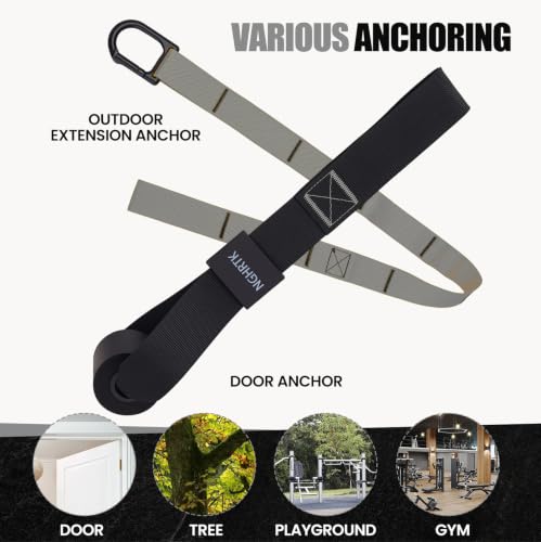 Home Resistance Training Kit with Adjustable Straps - Random Color