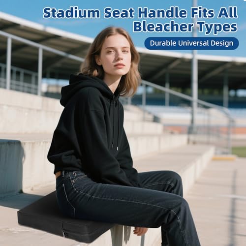 FirstGift 3.15" Ultra Thick Stadium Seat Cushion, 600D Waterproof Oxford with Handle