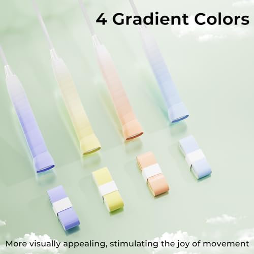 27 Pcs Tennis Overgrip Tape - 9 Color Pre-Cut Grip Set