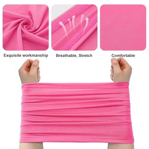 Geyoga 6 Pack Cooling Neck Gaiter Face Mask for Men - Vibrant Color