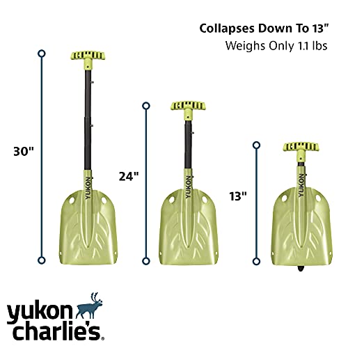 Collapsible Snow Shovel - Lightweight Emergency Shovel for Camping & Car