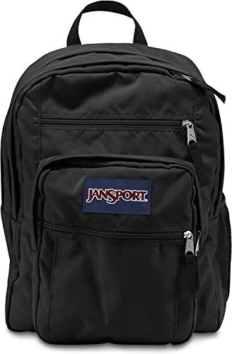Big Student Backpack - Black One Size