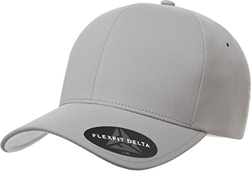 Flexfit Men's One Size Delta Seamless Cap - Large-X-Large Black