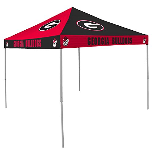 9x9 Foot Pinwheel Tailgating Canopy - Georgia Bulldogs