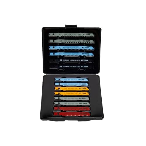 VCT 14pc Universal Jigsaw Saw Blade Set Jig Saw U Shank Jig Saw Blade