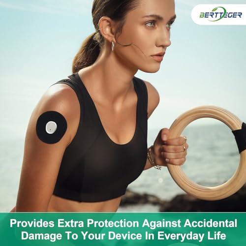 Adhesive Patches for G7 Sensor - 30pcs Waterproof Black