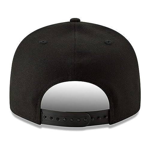NFL 9FIFTY Black On Black Adjustable Snapback Hat - One Size