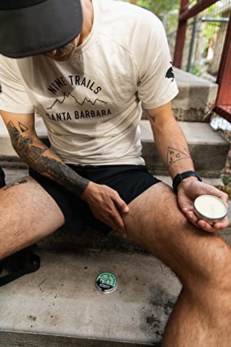 Anti-Chafing Cream for Runners & Hikers, 2 oz Natural Balm