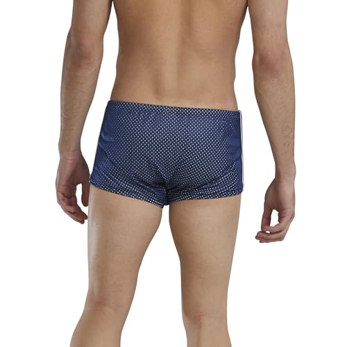 Men's Poly Mesh Resistance Swim Shorts - Square Leg Workout Trunks