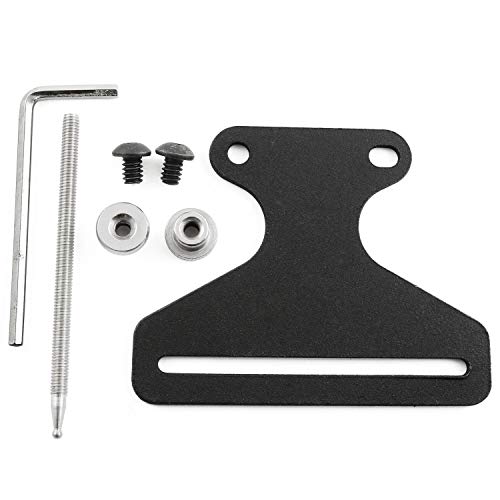 Single Pin Archery Bow Sight - Adjustable Black Aiming Sight