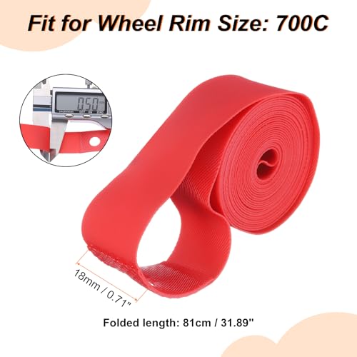 Bicycle Rim Strip 700C x 18mm - PVC Tire Liner Protector