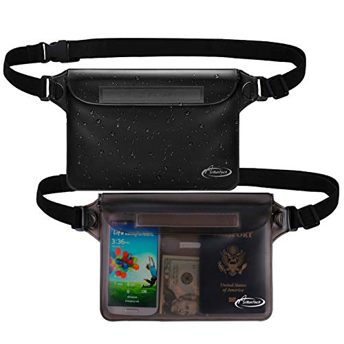 Waterproof Fanny Pack with Touch Screen Pouch for Travel