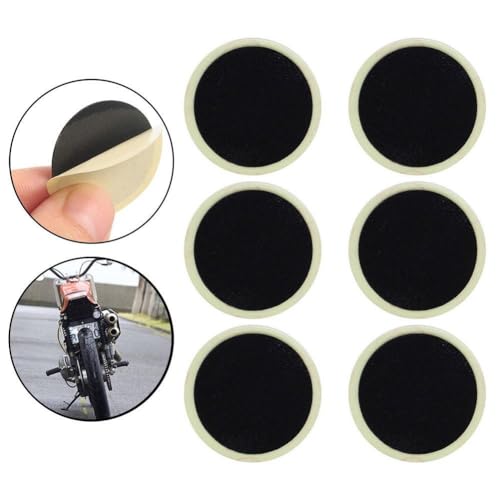 24-Piece Glueless Bike Tire Patch Kit for Road & Mountain Bicycles