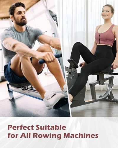 Memory Foam Rowing Machine Seat Cushion for Comfort & Support
