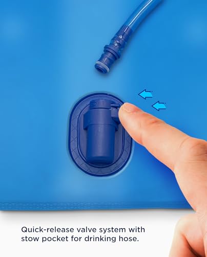 8L Heavy Duty Water Bladder with Wide Mouth & Leak-Proof Tube for Hydration
