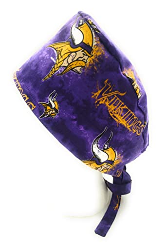 Cotton Scrub Hat - Multi-Color Sports Team Themes