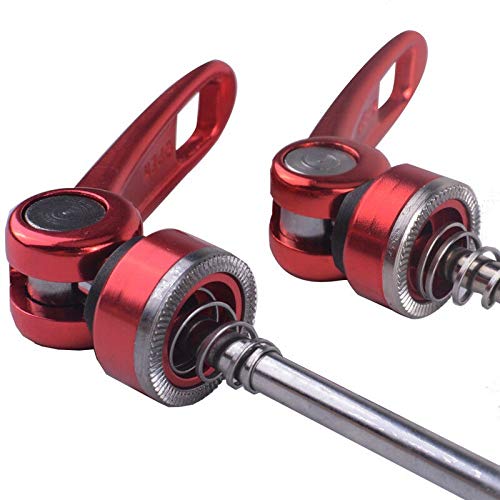 Zsling Bike Skewers Quick Release Front & Rear 110/135mm Aluminum Axles