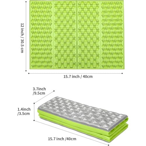 Moisture-Proof Foam Stadium Seat Pad - Green 1PC
