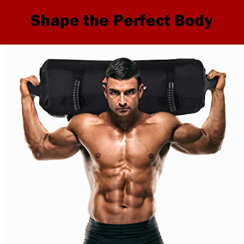 Adjustable Workout Sandbag with Filler Bag & 6 Handles - 60 LBS