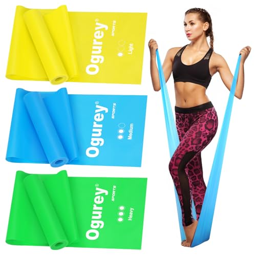 Resistance Bands for Exercise & Physical Therapy - 3 Levels