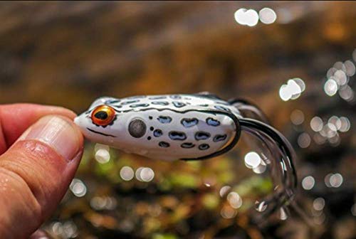 Pad Crasher Topwater Bass Fishing Frog Lure - Cricket Frog
