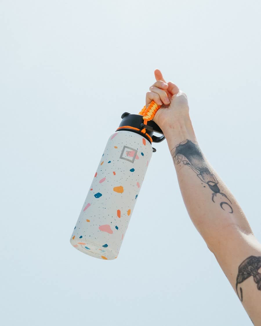 IRON °FLASK Paracord Handle for Wide Mouth Water Bottles