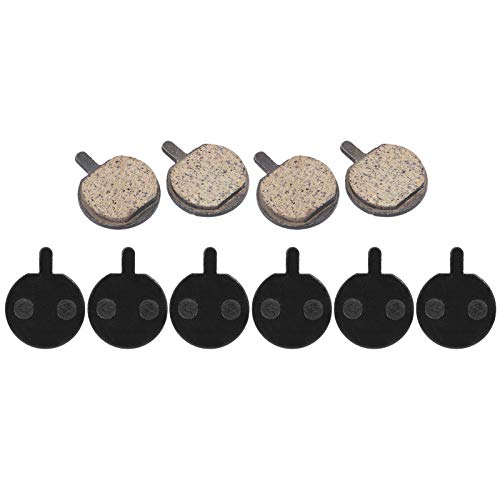 Bicycle Brake Pads - Semi-Metal Resin Disc Pads, 5 Pairs
