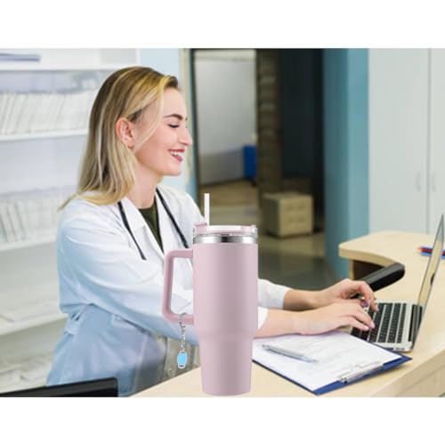 Nurse Theme Charms for Stanley Cup - Silver Water Tumbler Pendant