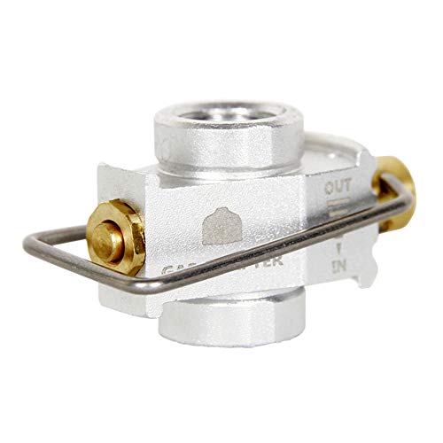 Gas Saver Plus Adapter - Refill Flat Tank Converter for Camping