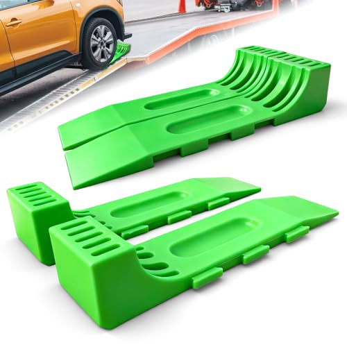 Expandable Tire Skates - 4 Pack Interlocking Design for Tow Trucks