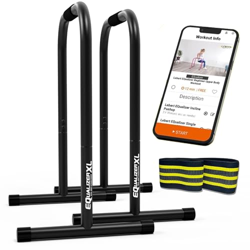 Total Body Strengthener Dip Station - Black XL