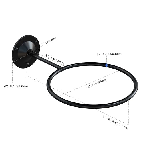Wall-Mounted Sports Ball Holder for Basketball, Soccer, Volleyball & More