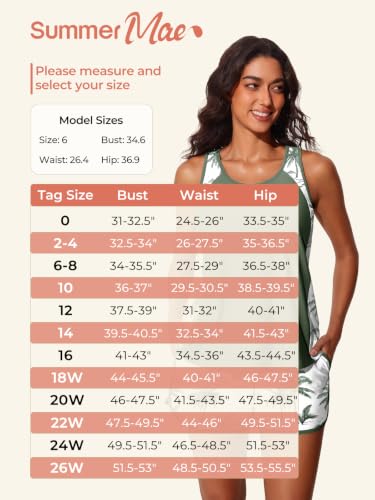 Summer Mae Women's Tankini Swimsuit with Tummy Control - Coconut Tree on Sea, Size 12