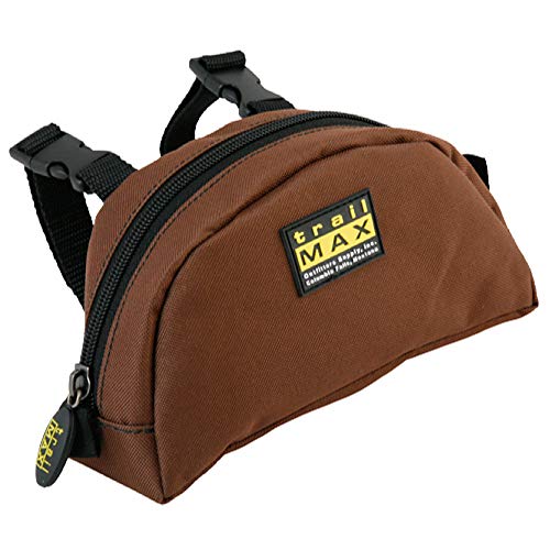 TrailMax Brown Pommel Saddle Bag for Trail Riding – Secure Front Saddle Storage Pouch for Phone, Snacks & Gear