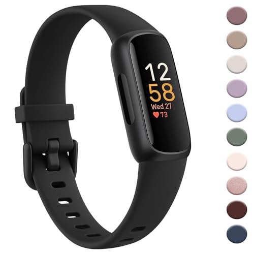 Adjustable Sport Band for Inspire 3 Fitness Tracker - Black