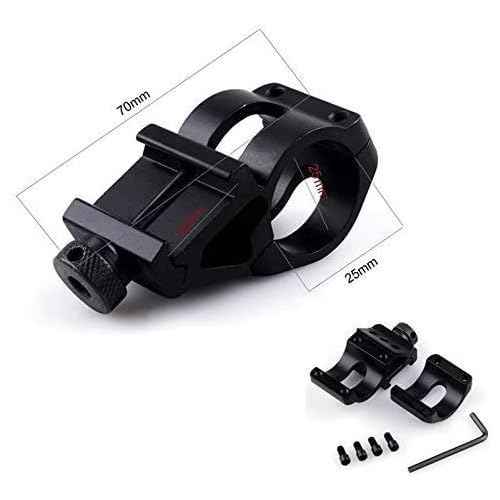 BESTSUN Tactical Flashlights Rechargeable 3000 High Lumen Super Bright LED Flashlight 5 Modes Weapon Light with Picatinny Offset Mount and Pressure Switch, USB Cable Included