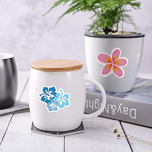 100PCS Coconut Girl Stickers - Waterproof Vinyl Decals for Teens